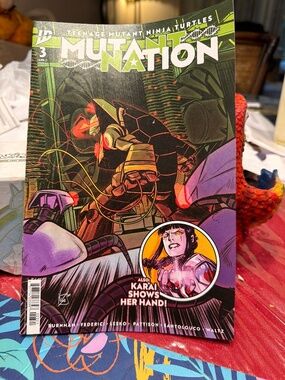 Teenage Mutant Ninja Turtles: Mutant Nation #3 published by IDW Publishing.